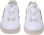 Veja Witte Blauwe Leren Sneakers Ronde Neus White Heren - Thumbnail 2