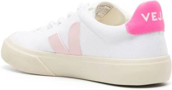 Veja Witte Canvas Sneakers Multicolor Heren