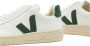 Veja Witte & Groene Leren Sneaker White Heren - Thumbnail 3