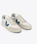 Veja Witte en Lichtblauwe Leren Sneakers White Dames - Thumbnail 3