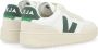 Veja Witte Groene Leren Sneaker V-90 White Heren - Thumbnail 3