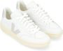 Veja Witte Leren Sneaker met Grijs Logo White Heren - Thumbnail 4