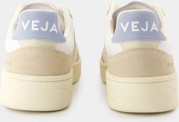 Veja Witte leren sneakers Gestructureerd kalfsleer White Heren