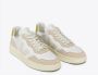 Veja Witte Leren Sneakers met Geel Logo White Dames - Thumbnail 2