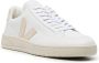 Veja Witte Leren Sneakers Ronde Neus Vetersluiting White Dames - Thumbnail 3