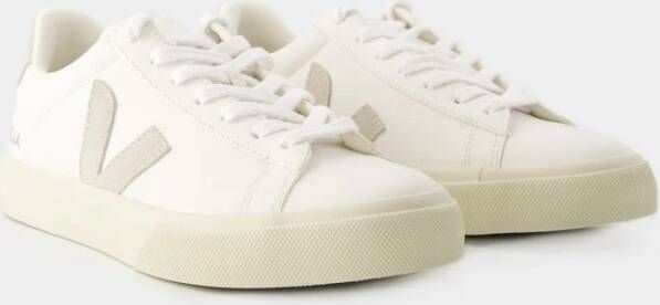 Veja Witte Natuurlijke Leren Sneakers White Heren