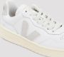 Veja Witte Leren Sneakers Verhoog Stijl White - Thumbnail 18