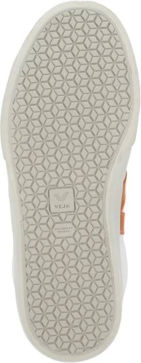 Veja Witte Leren Sneakers voor Vrouwen White Dames