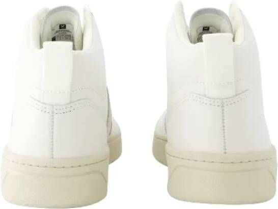 Veja Witte leren sneakers White Dames