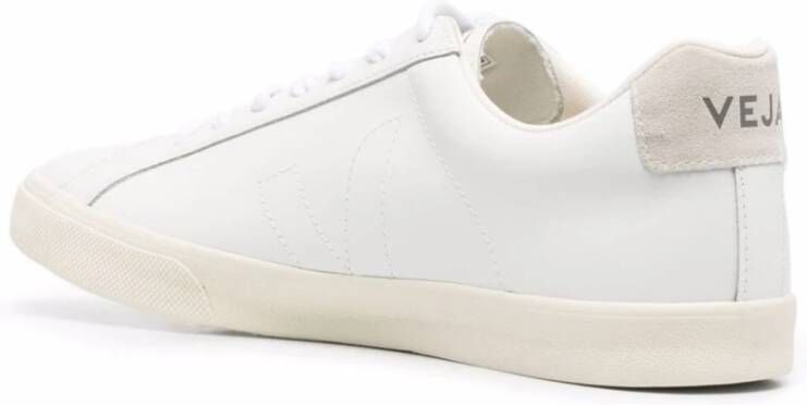 Veja Witte Leren Sneakers White Heren