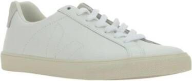 Veja Witte LowTop Kalfsleren Sneakers White Dames