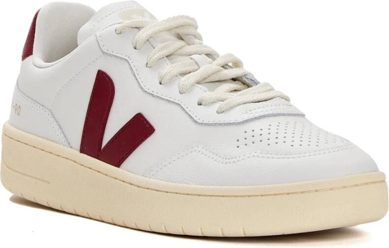 Veja Witte Marsala Leren Sneakers White Heren