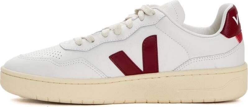 Veja Witte Marsala Leren Sneakers White Heren