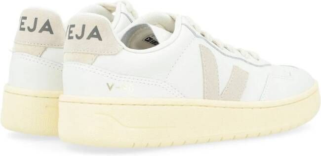 Veja Witte natuurlijke leren sneakers White Dames