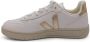 Veja V-10 Chromefree Leather Sneakers Wit Platine Vx0502935 White - Thumbnail 12