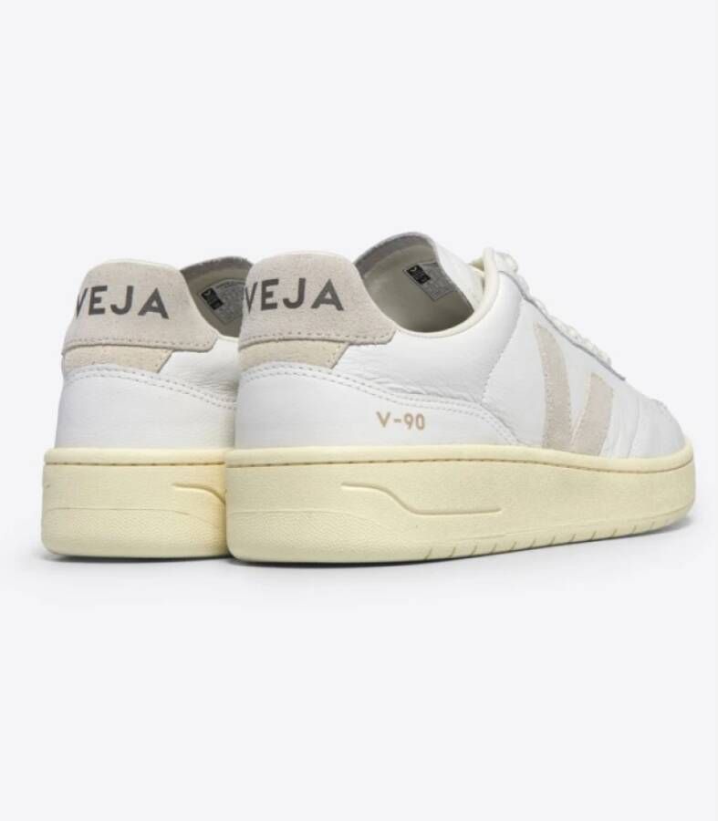 Veja Witte Sneakers met Natuurlijke Accenten White Heren