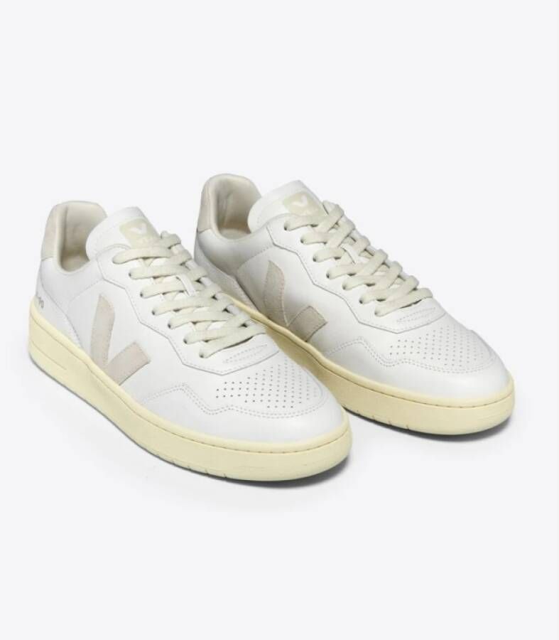 Veja Witte Sneakers met Natuurlijke Accenten White Heren