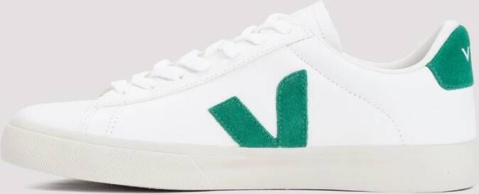 Veja Witte Sneakers Smaragd Accent Stijlvol White Heren