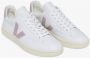 Veja Witte sportieve sneakers met roze details White Dames - Thumbnail 2