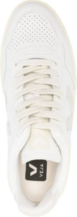 Veja Witte V90 Leren Sneakers White Heren