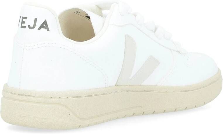 Veja Witte Vegan Leren Sneaker V-10 CWL White Dames