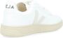 Veja Witte Vegan Leren Sneaker V-10 CWL White Dames - Thumbnail 4