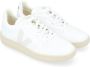 Veja Witte Vegan Leren Sneaker V-10 CWL White Dames - Thumbnail 5