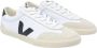 Veja Witte Volley Sneakers Stof Leer Rubber White Heren - Thumbnail 2