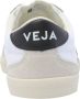 Veja Witte Volley Sneakers Stof Leer Rubber White Heren - Thumbnail 4