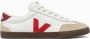 Veja Zachte Leren Volley Sneakers White Dames - Thumbnail 2