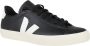 Veja Zwarte en witte leren sneakers Black Heren - Thumbnail 2