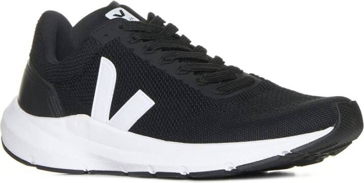 Veja Zwart Wit Marlin V-Knit Sneakers Black Heren