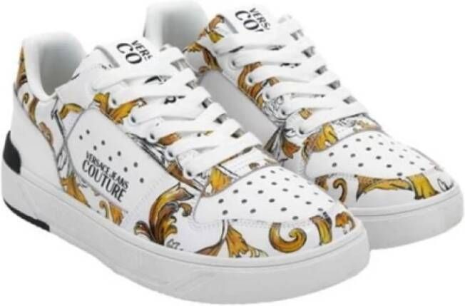 Versace Barok Print Lage Sneakers Multicolor Heren