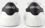 Versace Canvas Witte Sneakers La Greca White Dames - Thumbnail 3