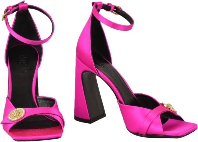 Versace Collectie Schoenen van Alternatieve Vezels Pink Dames