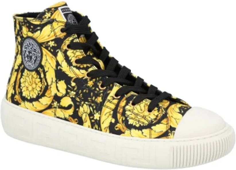 Versace Cotton sneakers Multicolor Heren