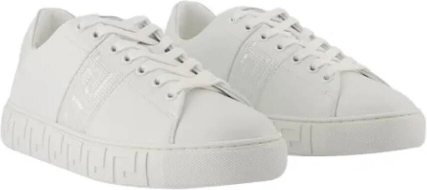 Versace Cotton sneakers White Dames