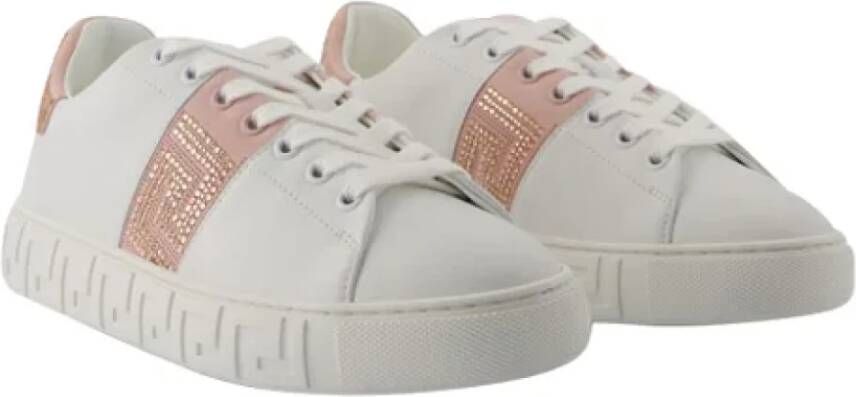 Versace Cotton sneakers White Dames