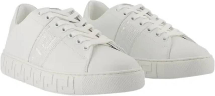 Versace Cotton sneakers White Dames