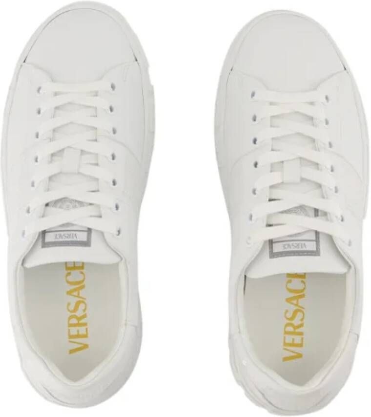 Versace Cotton sneakers White Dames