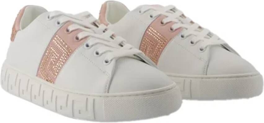 Versace Cotton sneakers White Dames