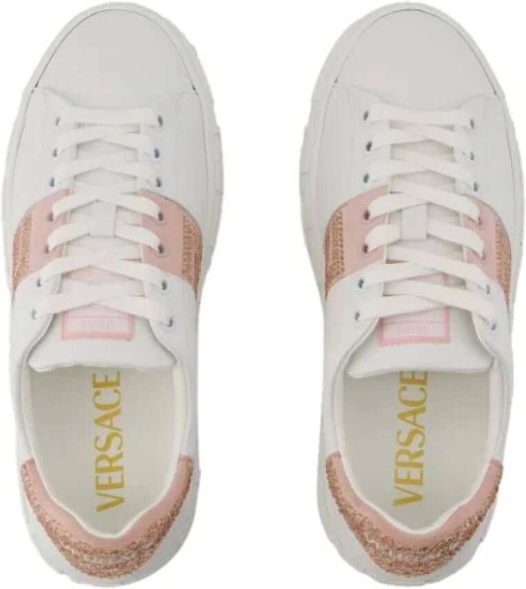 Versace Cotton sneakers White Dames