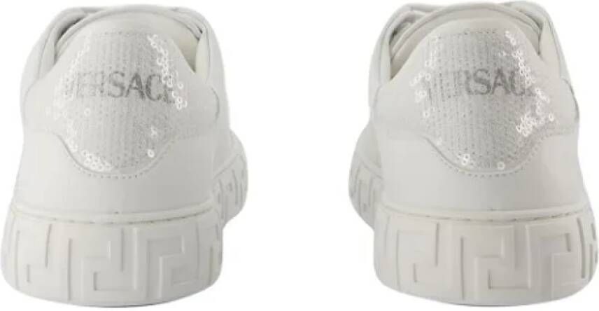 Versace Cotton sneakers White Dames