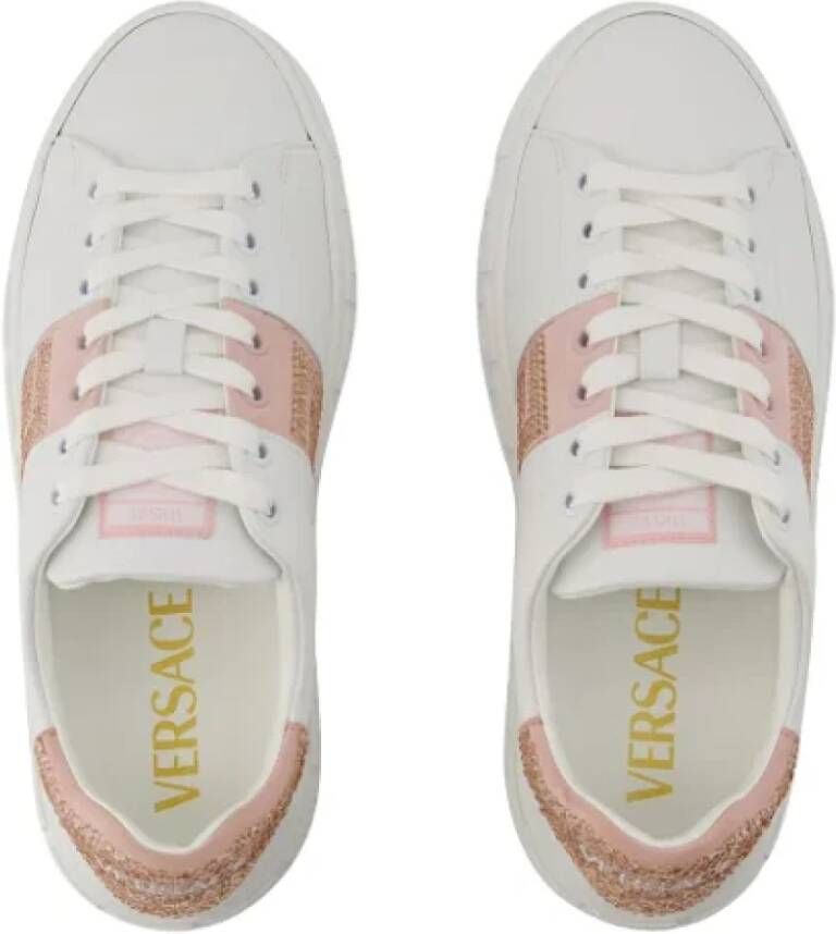 Versace Cotton sneakers White Dames