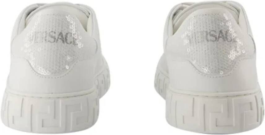 Versace Cotton sneakers White Dames