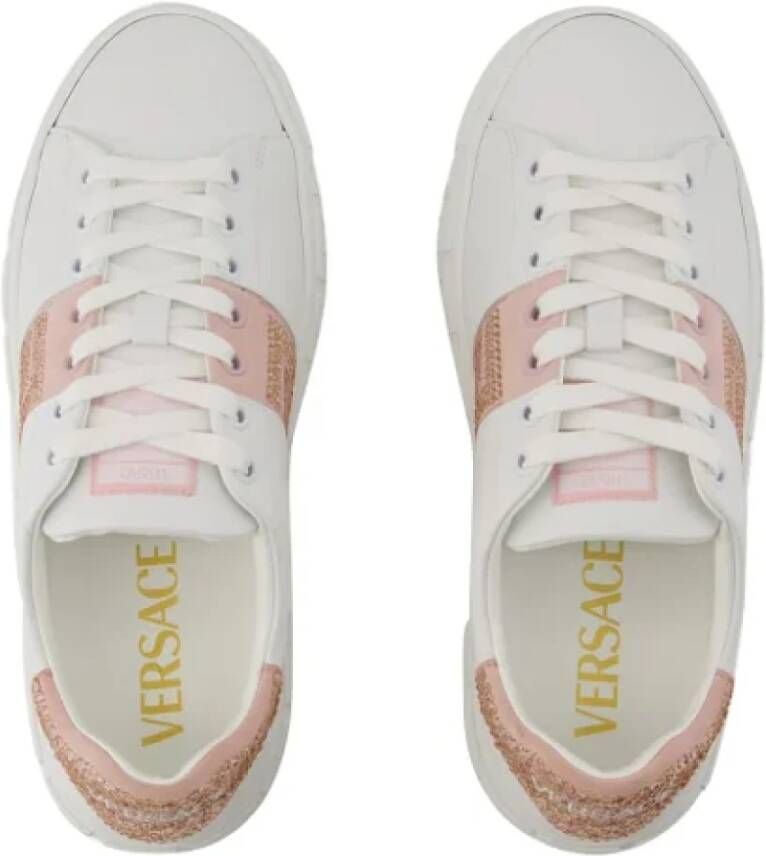 Versace Cotton sneakers White Dames