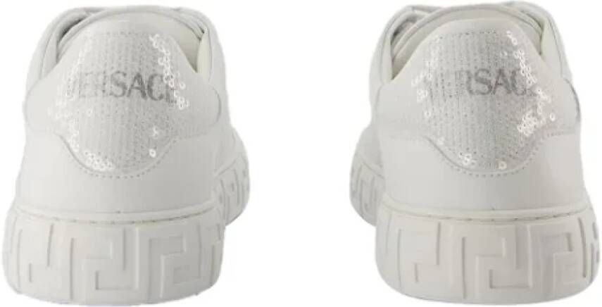 Versace Cotton sneakers White Dames