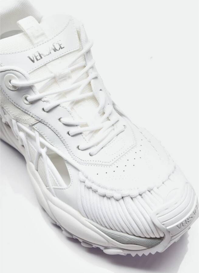 Versace Cut-Out Mercury Sneakers White Dames