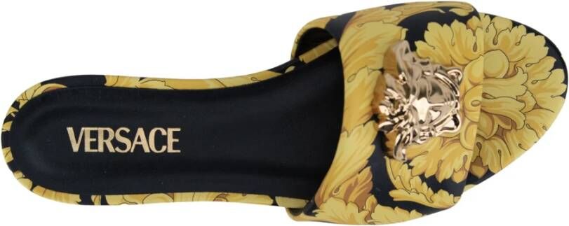 Versace Dames Leren Instap Sandalen Multicolor Dames