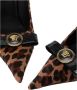 Versace Elegante Kalfsleren Pomp Brown Dames - Thumbnail 4